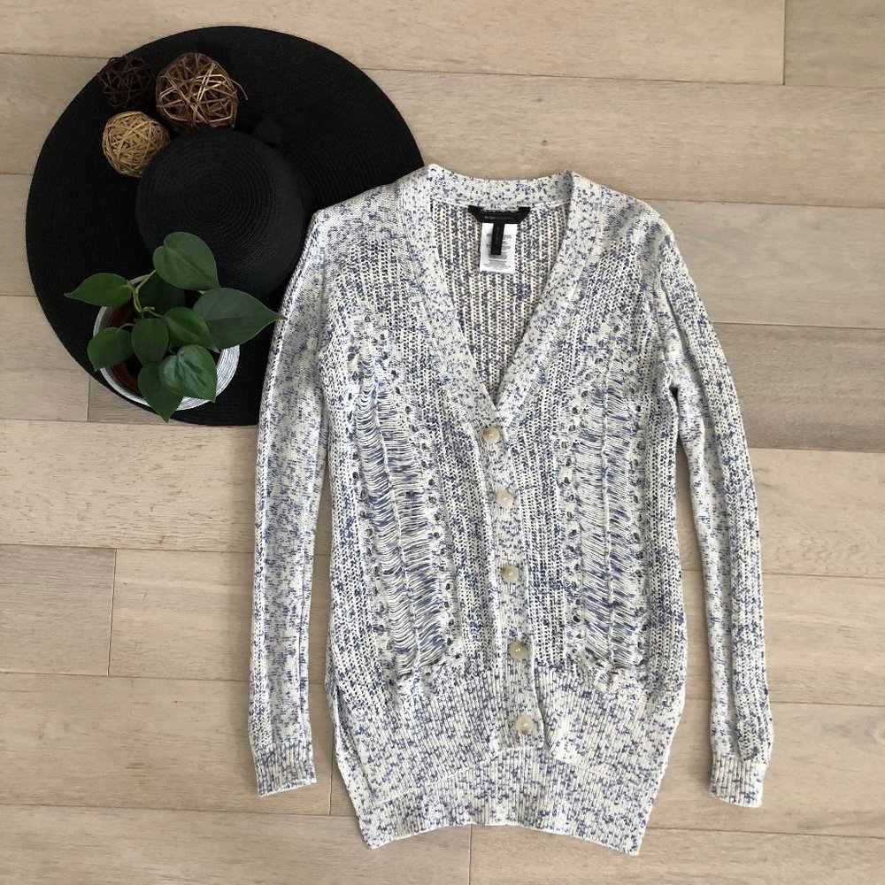 NWOT BCBGMAXAZRIA Kiril Drop-Needle Cardigan